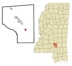 Location of Seminary, Mississippi