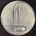 General Motors 25th anniversary medal Norman Bel Geddes 1933