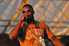 Gucci Mane performing at the Williamsburg Waterfront 2