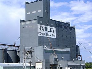 Hawley's grain elevator