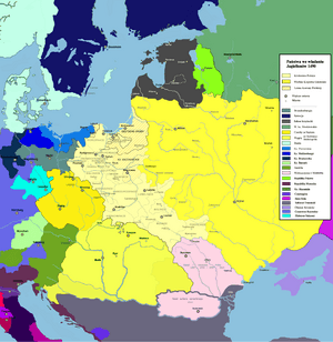 Jagiellon countries 1490