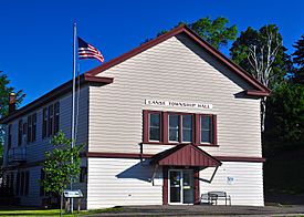 L'Anse Township Hall in the village of L'Anse