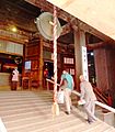 Large gong at Ashikaga Banna-ji