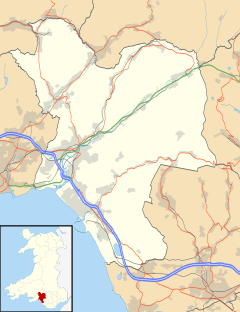 Tonna is located in Neath Port Talbot