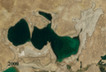 North Aral Sea 2000 and 2011