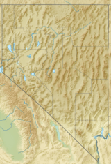 Topog Peak is located in Nevada