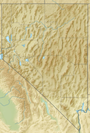 Grapevine Peak is located in Nevada
