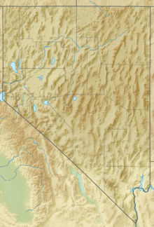 Las Vegas Range is located in Nevada