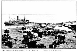 SS Koombana, Wyndham, ca. 1911