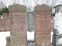 Samson Raphael Hirsch And Wife Grave Frankfurt