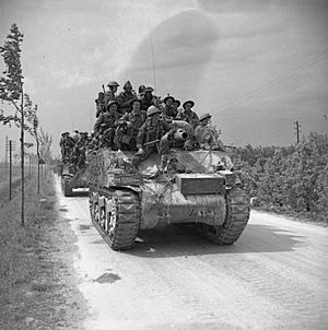 The British Army in Italy 1945 NA24365